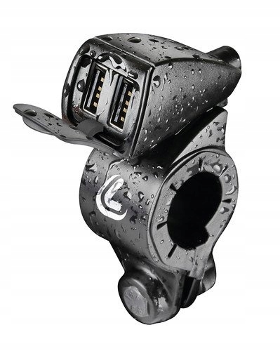 Duálna 5400mA 12 / 24V vodotesná USB nabíjačka