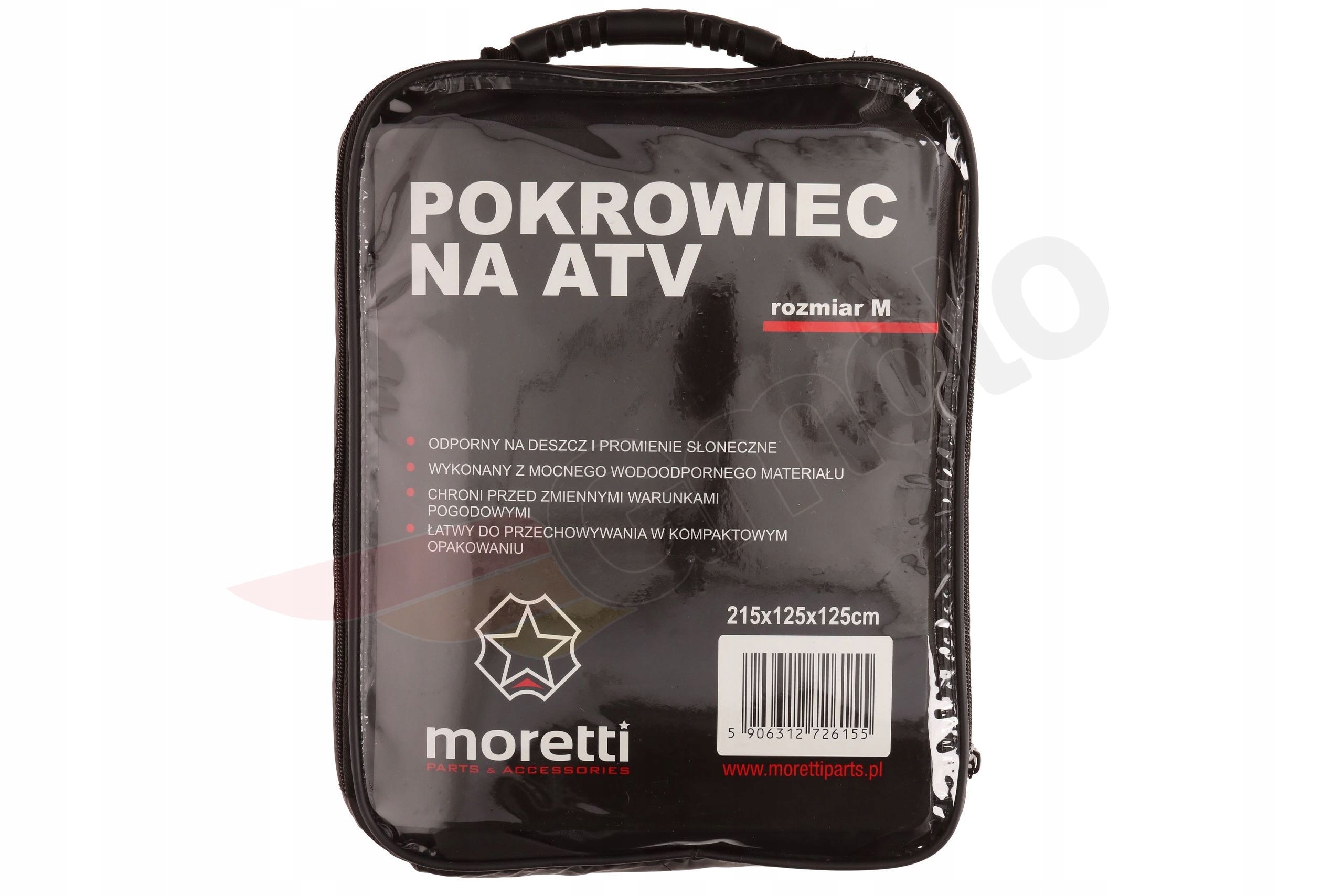 MORETTI poťah na štvorkolku veľkosti M