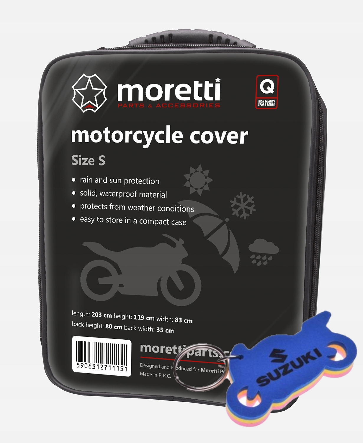 Kryt na motorku Moretti. S kolobežkou ZADARMO