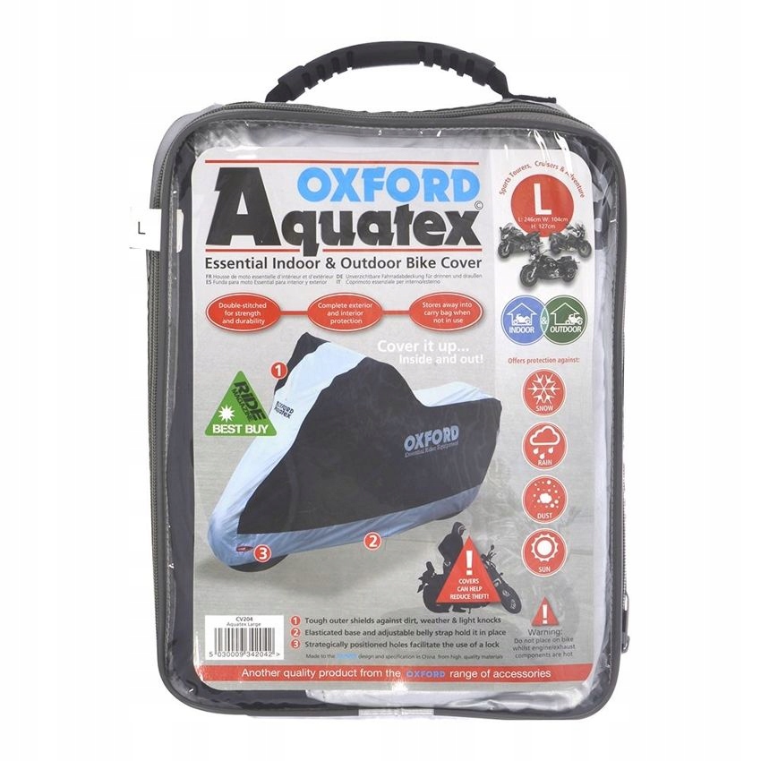 Kryt na motocykel OXFORD AQUATEX veľ. Ľ