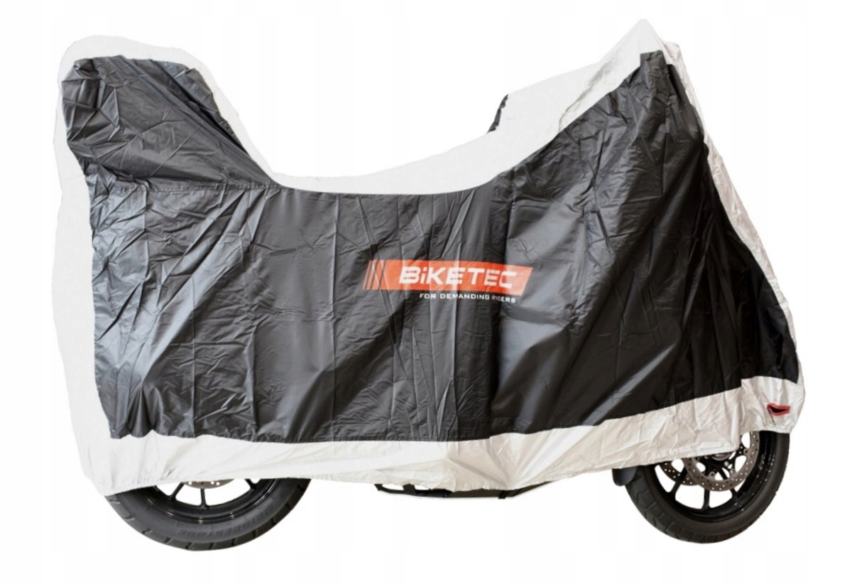 Kryt na motocykel s kufrom BIKETEC AQUATEC M.