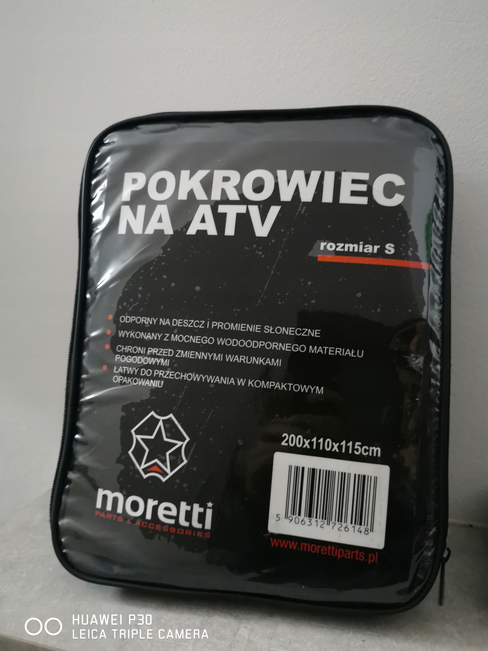 Kryt na motorku, skúter, štvorkolku