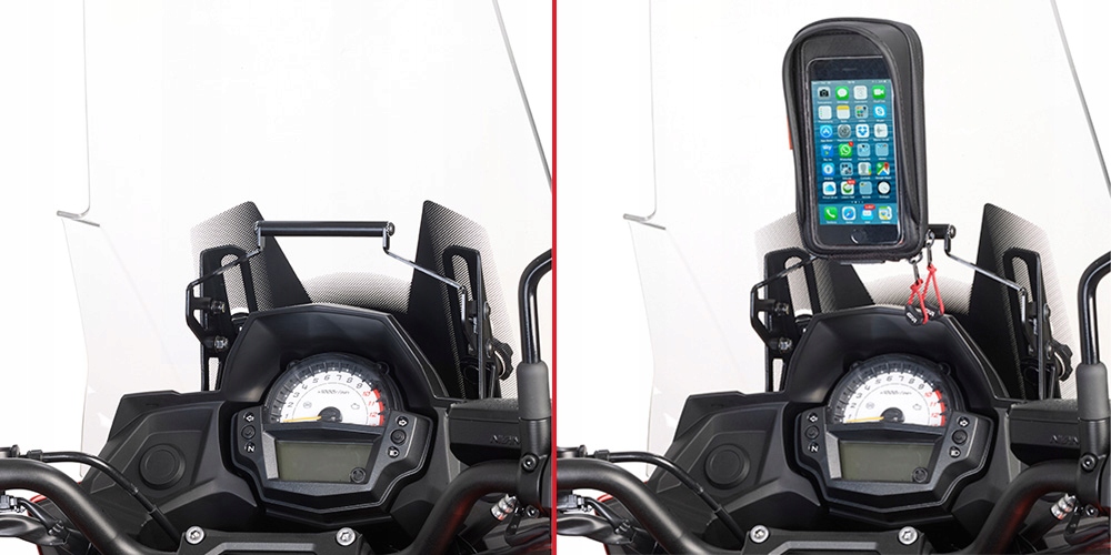 Priečne rameno pre GPS Kawasaki Versys 650 2015-2020