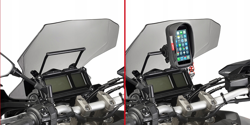Priečka pre GPS Yamaha MT-2009 850 Tracer 15-17
