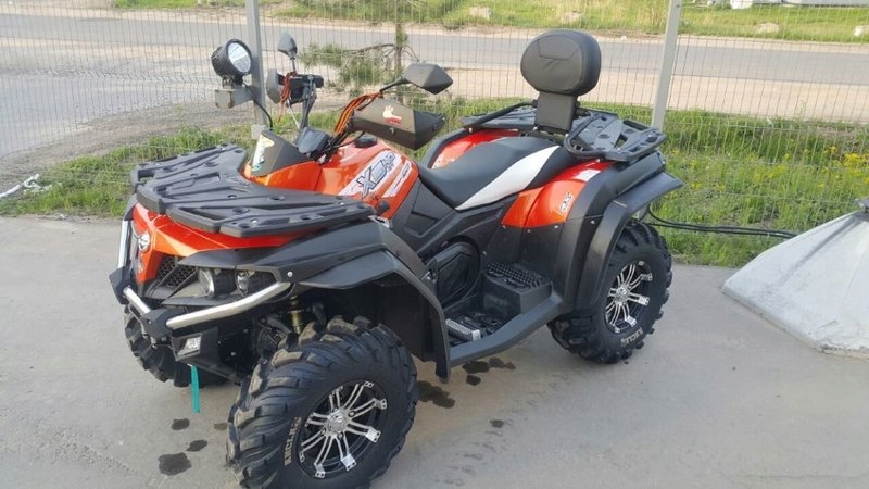 Cfmoto cforce 500 550 2015+ rozšírenia blatníkov