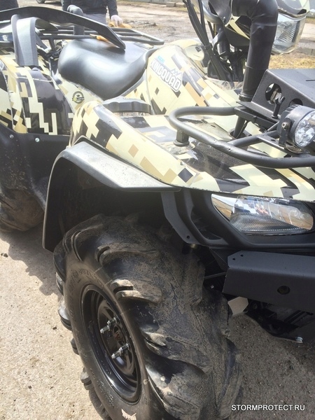 Fender Flares Suzuki Kingquad 700 750 2006