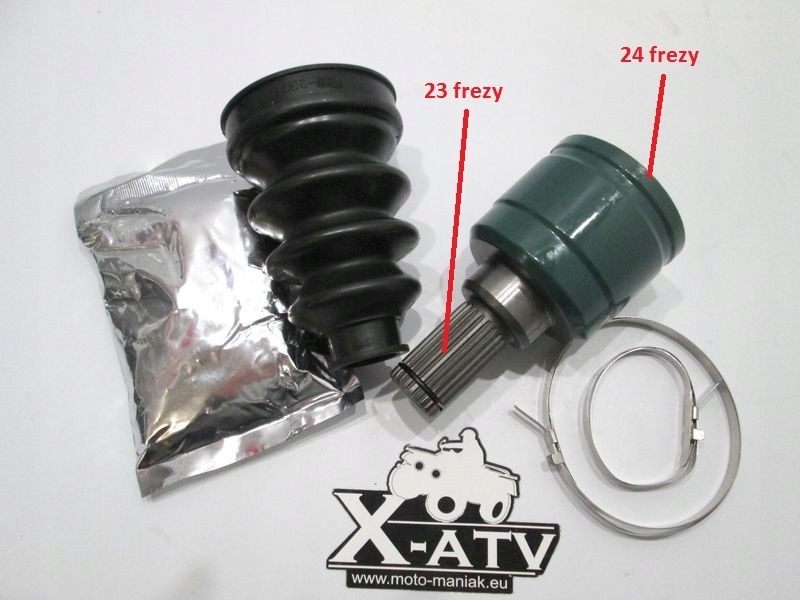 Kĺb Yamaha Grizzly 550 700 2007-2020, zadná vnútorná strana