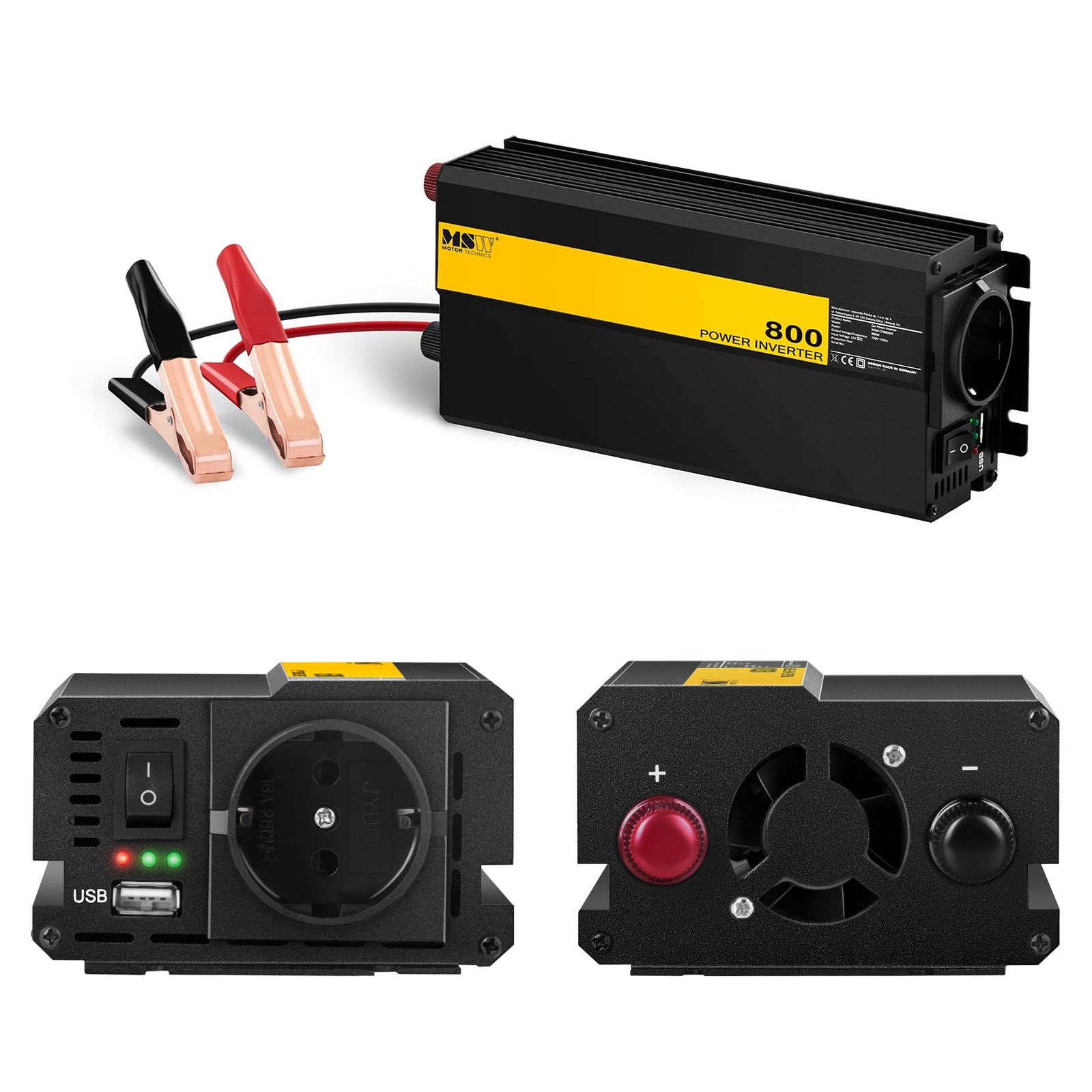Prevodník napätia vozidla vo vozidle 12V 230V