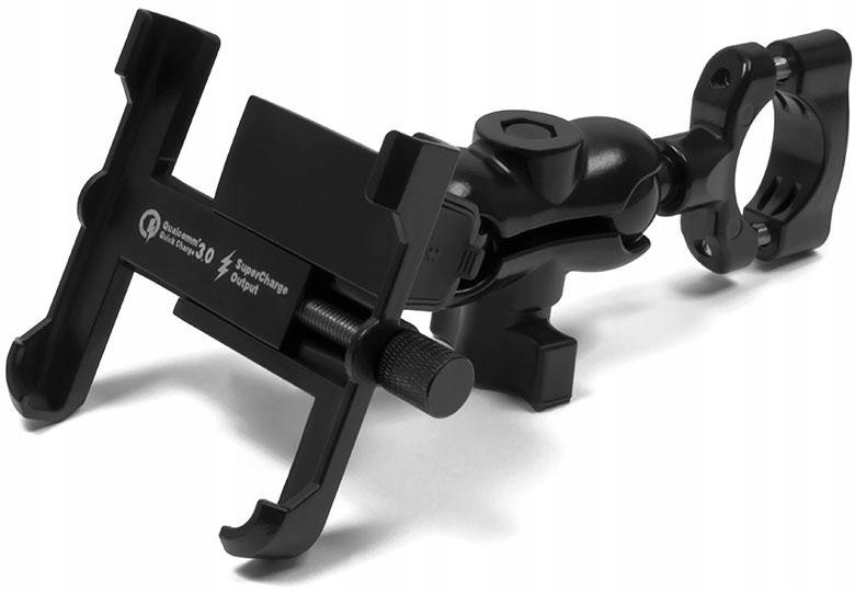 Kovový držiak telefónu Quick Charge 3.0