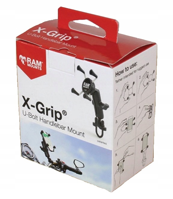 DRŽIAK RAM X-GRIP PRE SMARTFÓNY NA RIADENIE ORYG