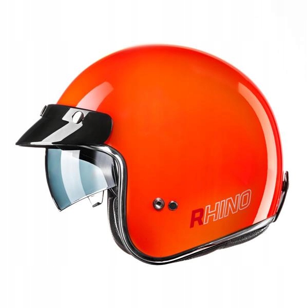 RHINO PRILBA JET CITY ORANGE FLUO L + ZADARMO