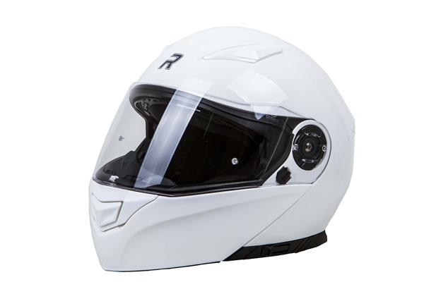 RHINO MOTOCYKLOVÁ PRILBA DIAĽNICE BIELY LESK XS