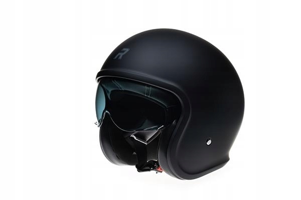 RHINO MOTOCYKLOVÁ PRILBA JET CITY 2 ČIERNA MATNÁ M