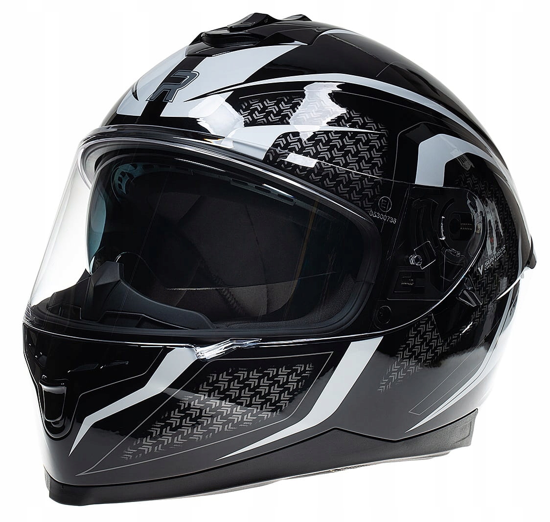 Celotvárová prilba RHINO RACER 2 THUNDER WHITE 2020 M