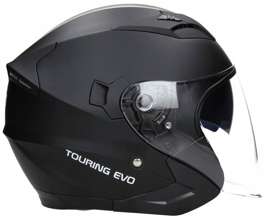 Prilba RHINO TOURING EVO BLACK MATT XL s otvorenou tvárou