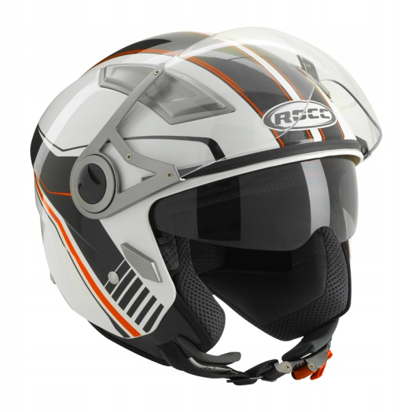 PRILBA ROCC 121 JET CHOPPER CRUISER MOTOCYKL - M