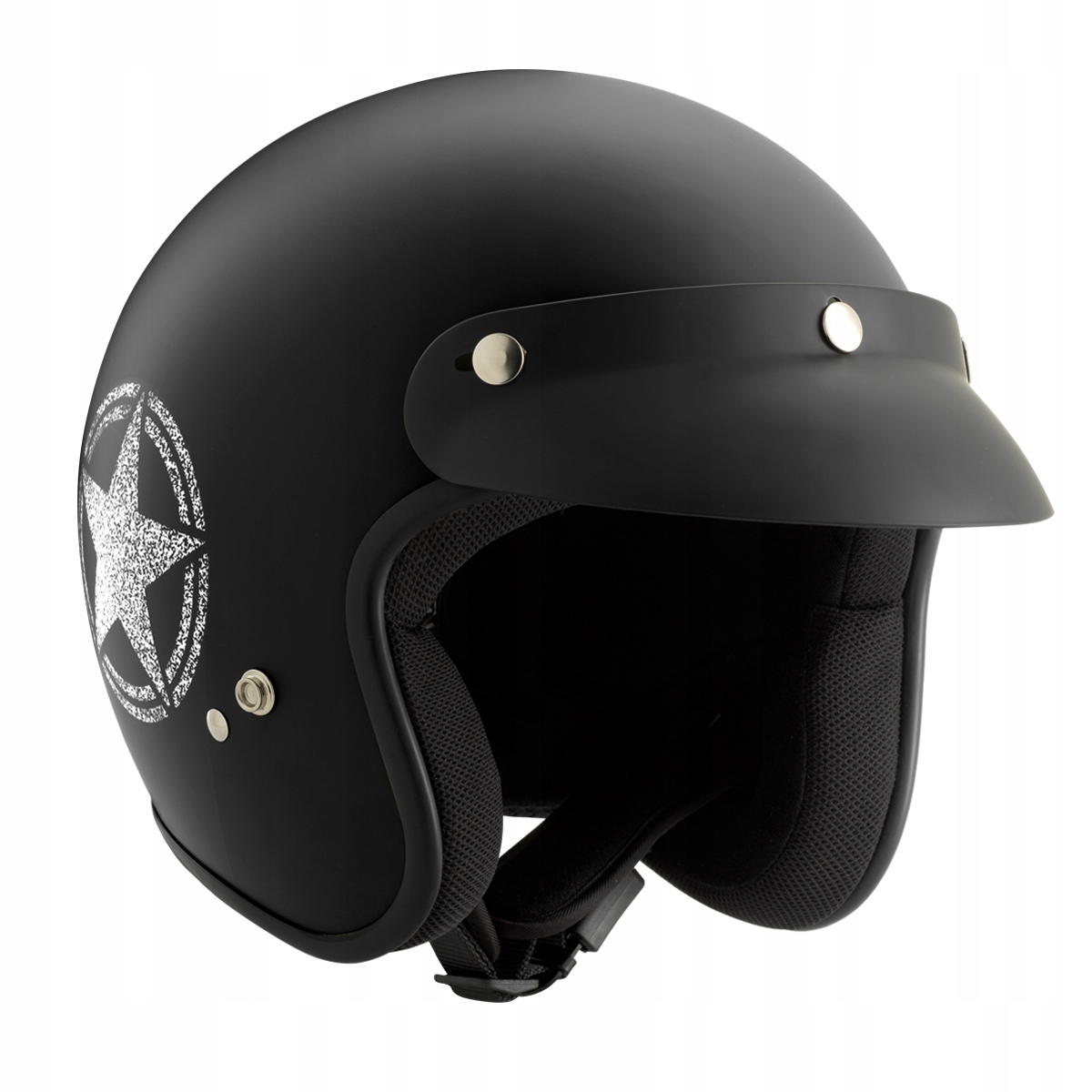 ROCC CLASSIC STERN MOTOCYKLOVÁ PRILBA CHOPPER - S