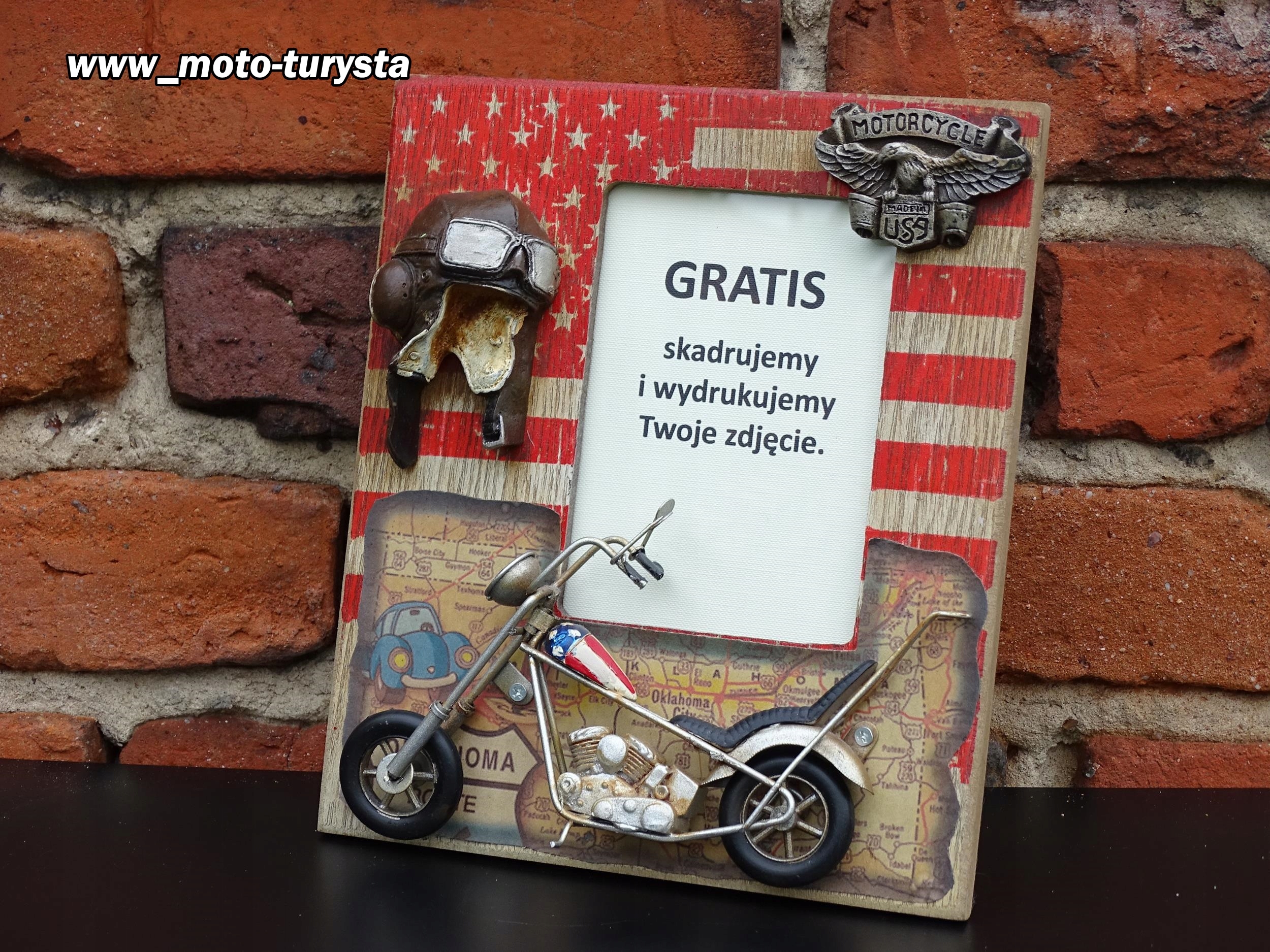 Rám HARLEY Easy Ride - tlač fotografií ZADARMO