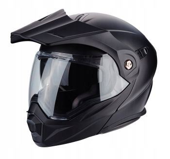 PRILBA SCORPION ADX-1 PEVNÁ MATNÁ ČIERNA S.