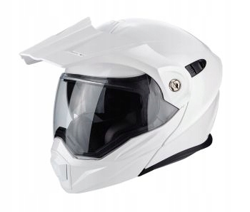 Prilba SCORPION ADX-1 SOLID PEARL WHITE XXL Promotion