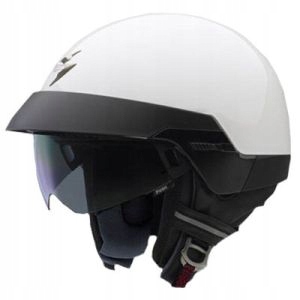 PRILBA SCORPION EXO-100 PEVNÁ BIELA S + ZADARMO