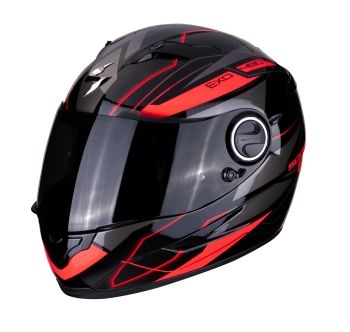 ŠPORTOVÁ PRILBA EXO-490 NOVA ČIERNO-ČERVENÁ XL + ZADARMO