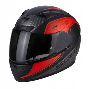 SCORPIONOVÁ PRILBA EXO-710 AIR MUGELLO MAT ČERVENÁ S + ZADARMO
