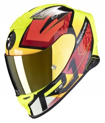 ŠPORTOVÁ PRILBA EXO-R1 AIR INFINI BK-RED-FL S + ZADARMO