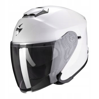 PRILBA SCORPION EXO-S1 PEVNÁ PERLA BIELA L + ZADARMO