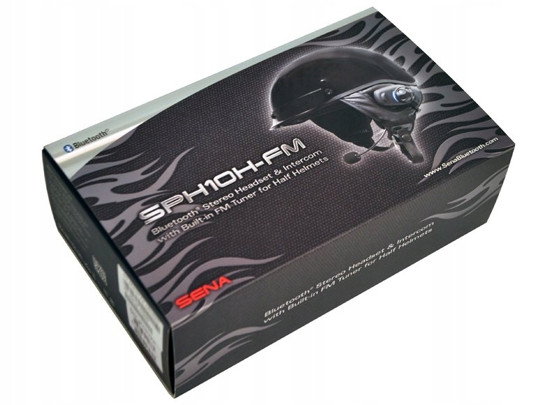 SENA MOTOCYKLOVÁ INTERCOM SPH10H-FM-01