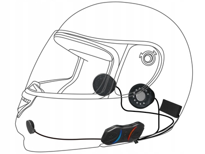SENA INTERCOM SMH10R BLUETOOTH 3.0 AŽ 900 M 1 KS.