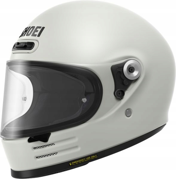 SHOEI GLAMSTER WHITE retro prilba biela XS