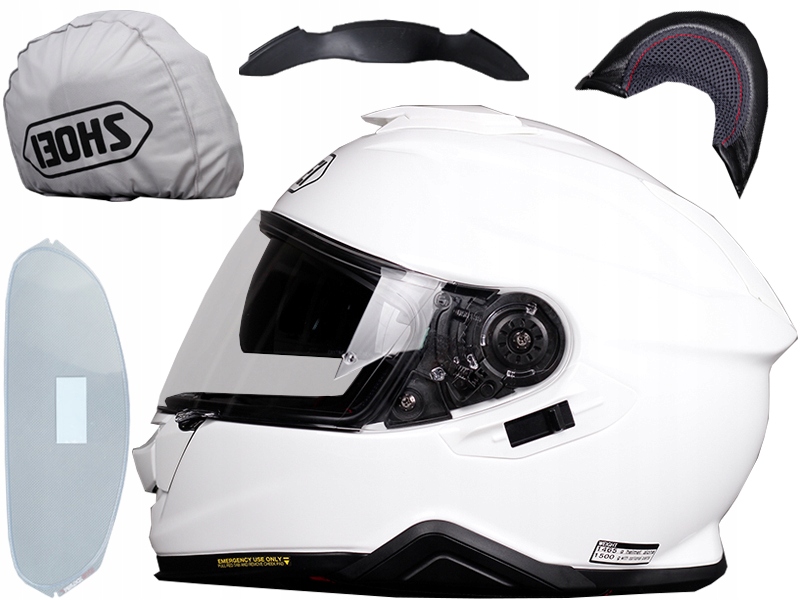 PRILBA NA MOTOCYKLE SHOEI GT-AIR II 2 BIELA GWA 5 ROKOV