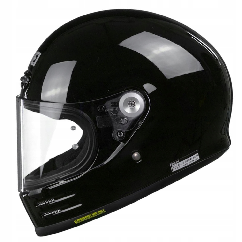 Moto prilba SHOEI Glamster Black Retro