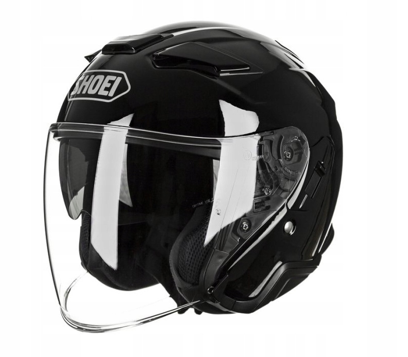Prilba s otvorenou tvárou SHOEI J-Cruise II Black Jet Intercom