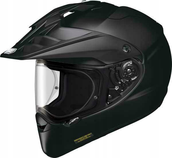 PRILBA SHOEI HORNET ADV ČIERNA MATNÁ XL TLAČ