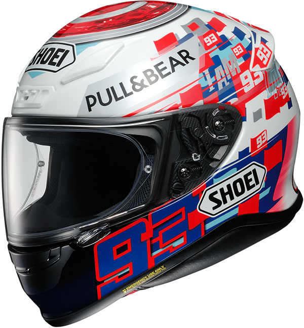 SHOEI NXR MARQUEZ POWER UP S PRILBOU INTEGRÁLNY ŠPORT
