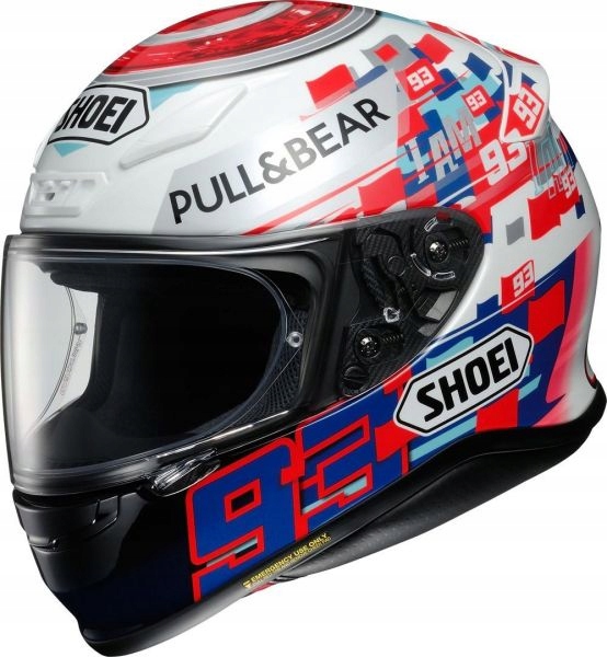 SHOEI NXR Marquez Power UP! Integrovaná prilba TC-1 M