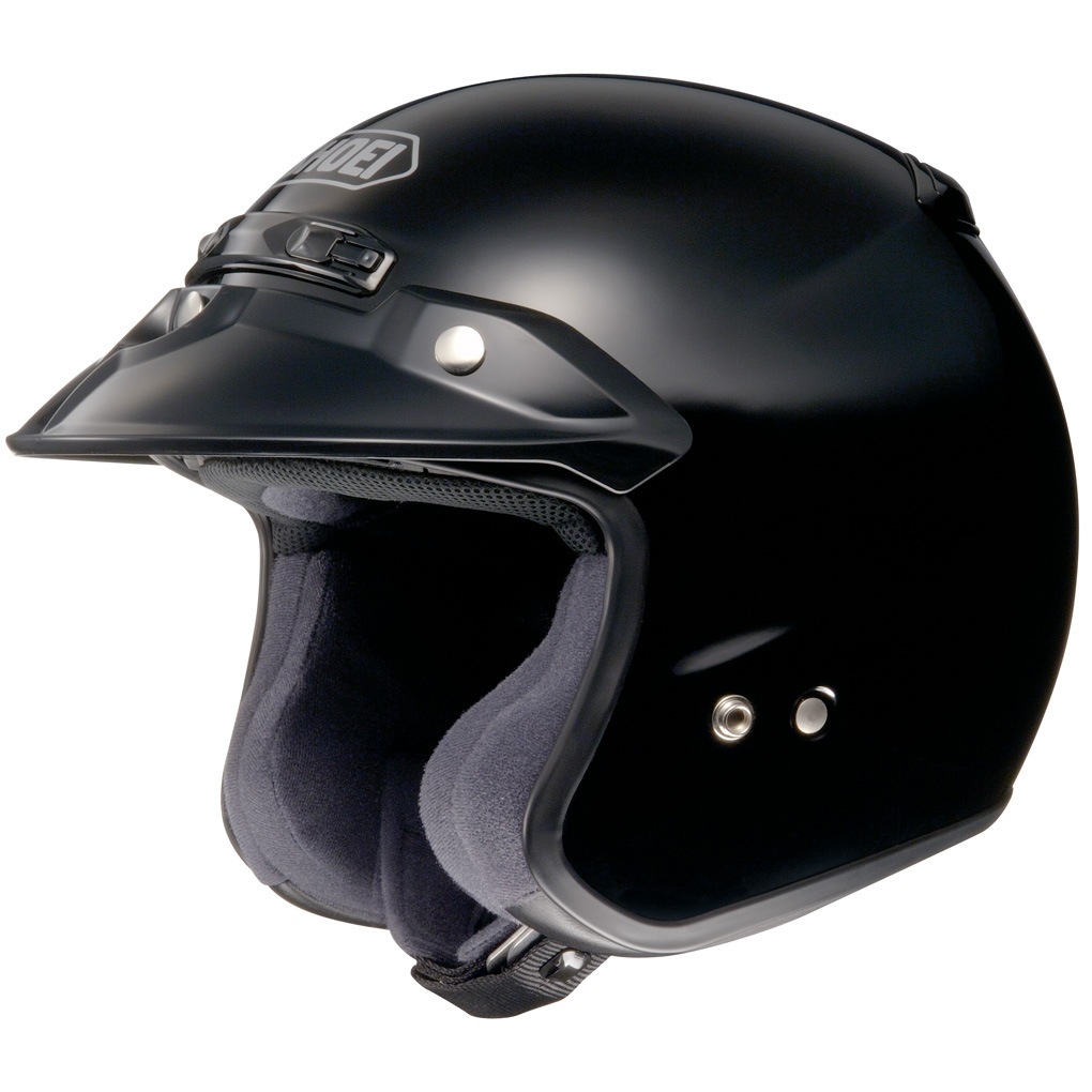 PRILBA SHOEI RJ PLATINUM-R ČIERNA M OTVORENÁ VISOR!