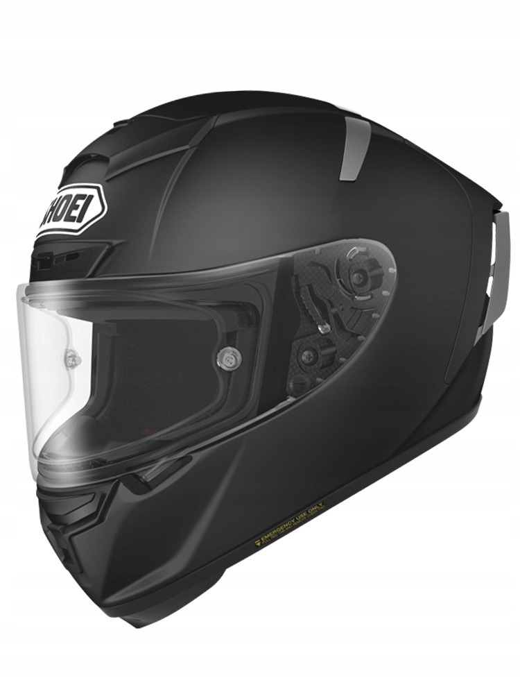 PRILBA SHOEI X-SPIRIT III MATNÁ ČIERNA S ŠPORTOVÁ KRK