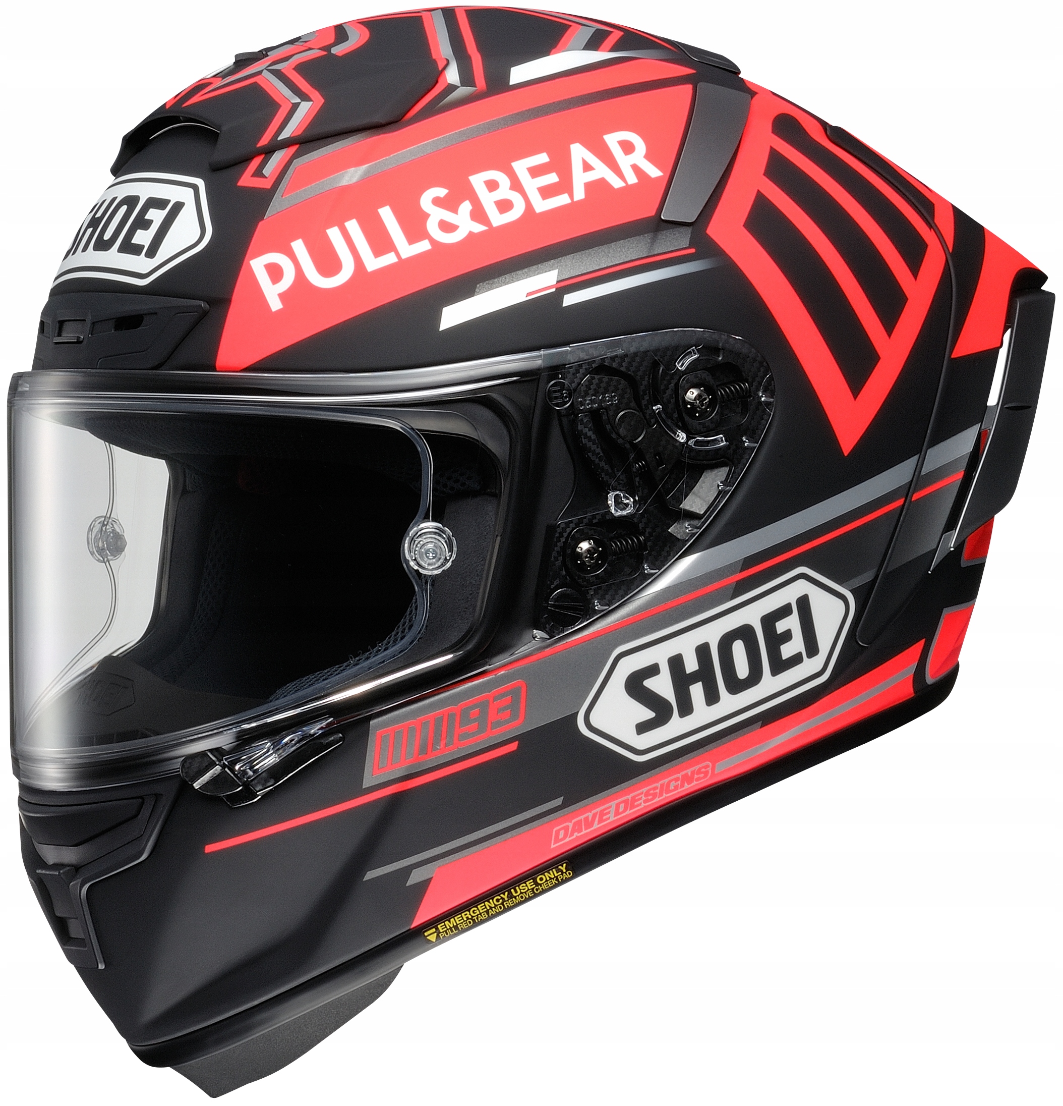 Helma SHOEI X-SPIRIT III Marquez Black Concept S