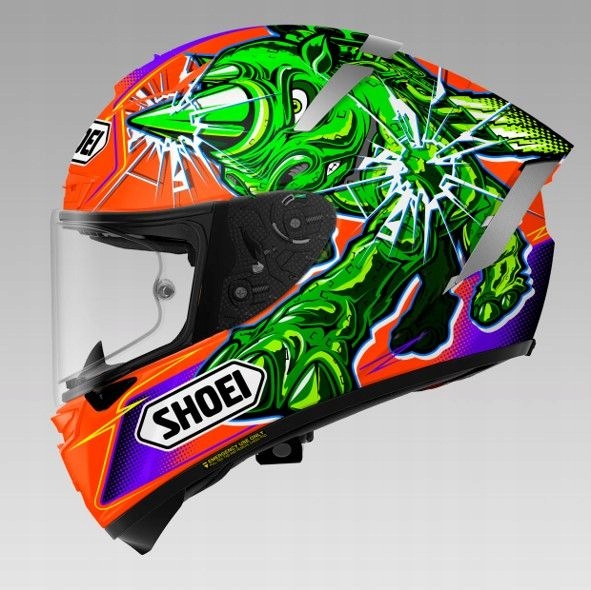 Prilba SHOEI X-SPIRIT III Power Rush TC-8 M.