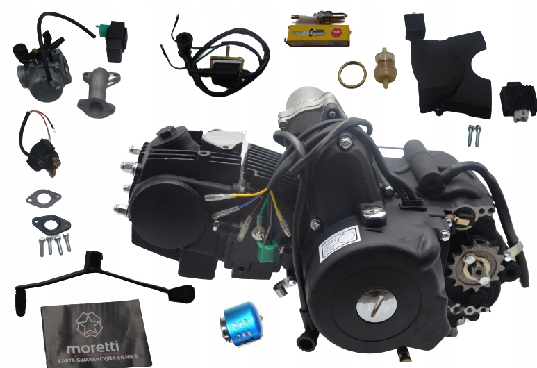 MOTOR 3 + 1 štvorkolka 125 ROUTER ZIPP BENYCO BASHAN