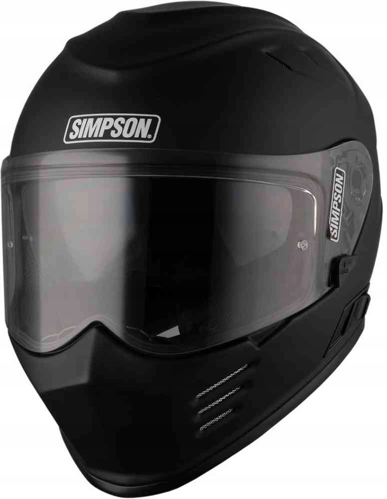 PRILBA SIMPSON VENOM ČIERNA MATNÁ VEĽKOSŤ XL
