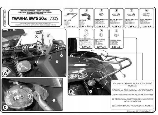 STREDNÝ RÁMOVÝ RÁM. YAMAHA BWS 50, MBK Booster50