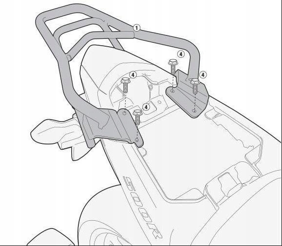 HLAVNÝ RÁMOVÝ RÁM HONDA CB 500F 13-15