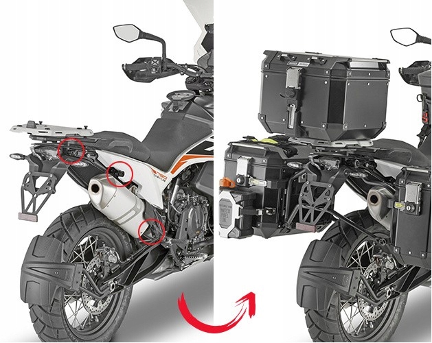 BOČNÝ RÁM RÁM KTM 790 Adventure / R '19