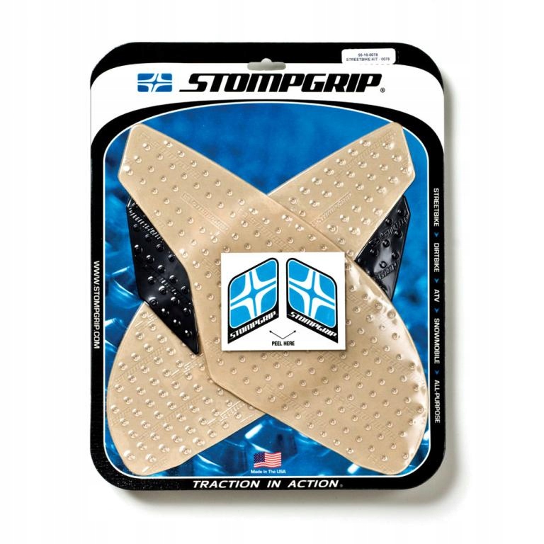 NÁLEPKY STOMPGRIP BAK Triumph Street Triple 13/19
