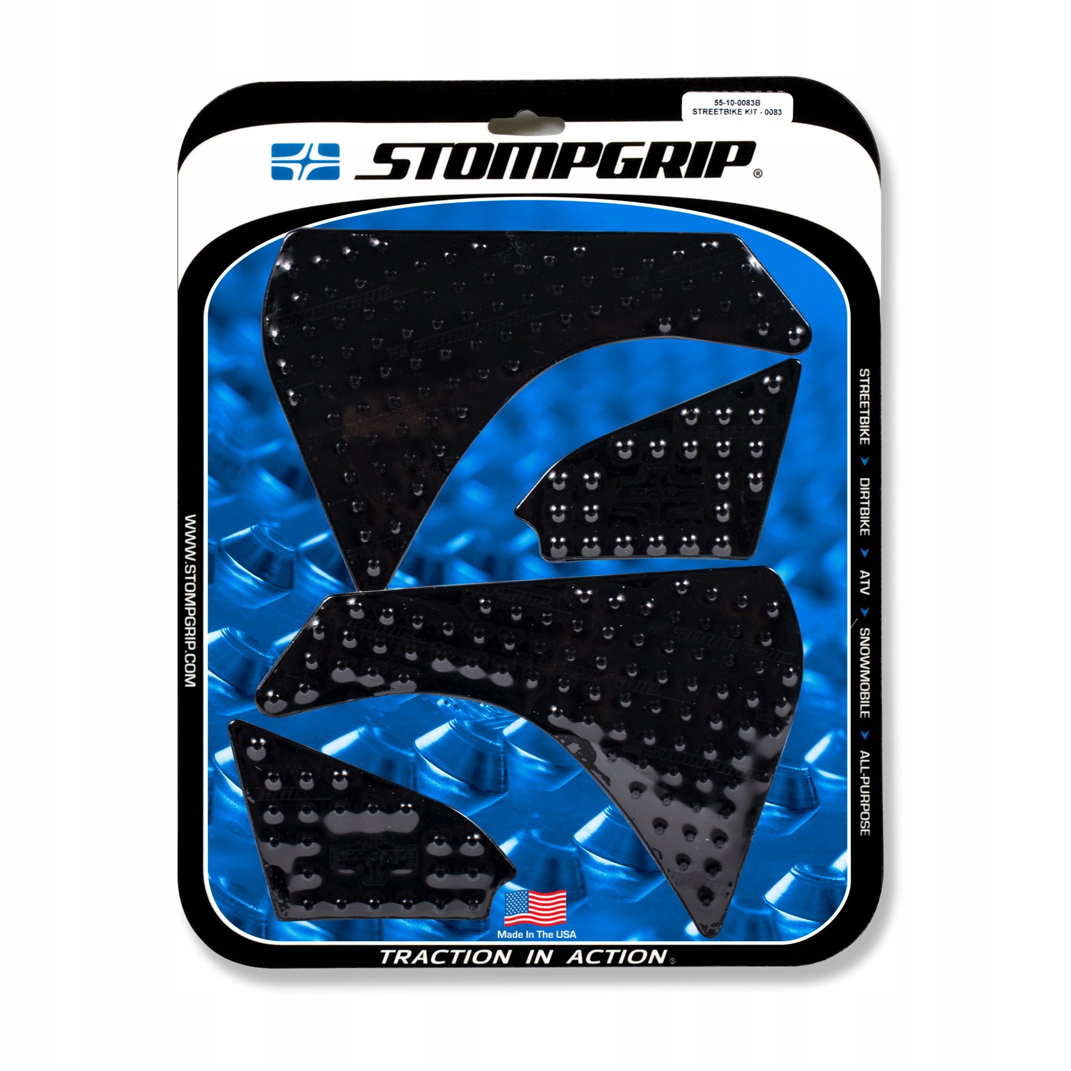 NÁLEPKY STOMPGRIP TANK BMW F800GS 09/12