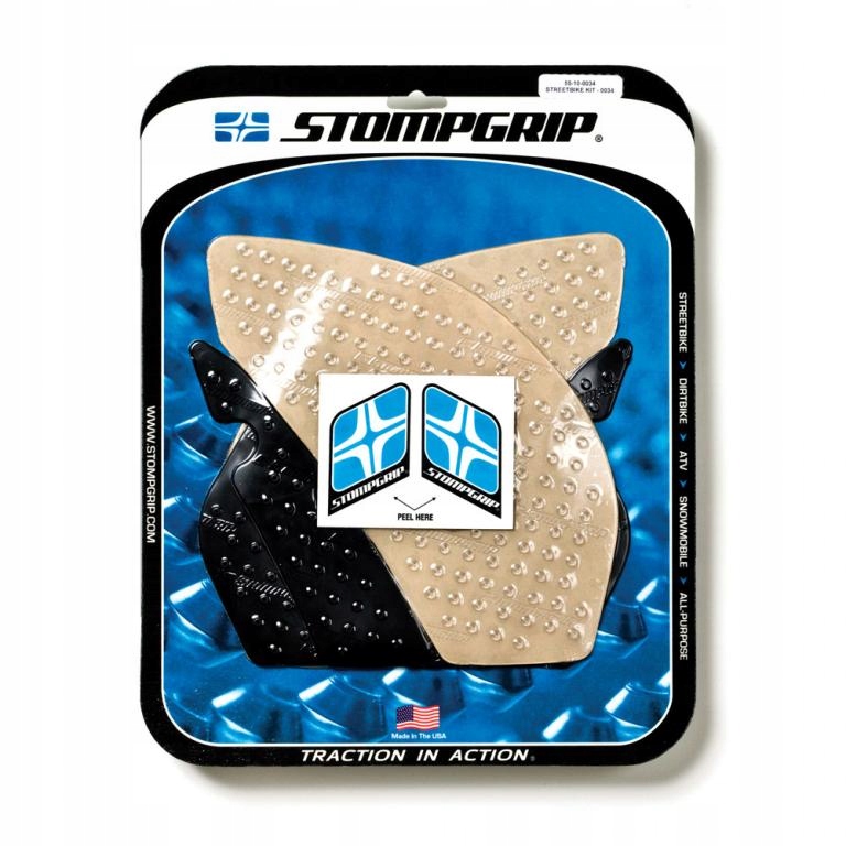 NÁLEPKY TIP NA STOMPGRIP KAWASAKI ZX10 R 08/10